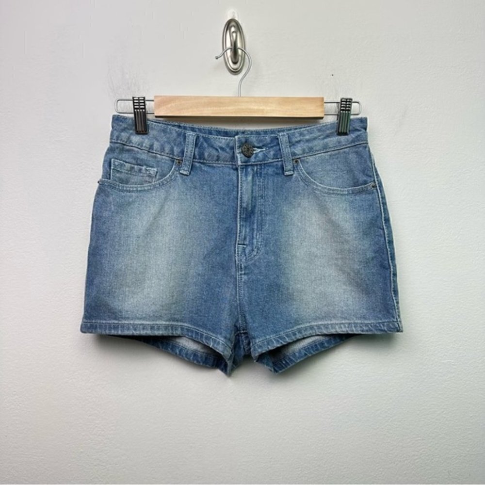 BDG High Rise Erin Shortie Denim Stretch Five Pocket Zip Fly Jean Shorts 26
